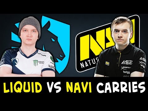 NaVi vs Liquid CRIT CARRIES battle — Crystallize vs Matumbaman