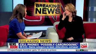 CNN Breaking News : Cell phone CANCER risks (iPhone, Galaxy, Blackberry)