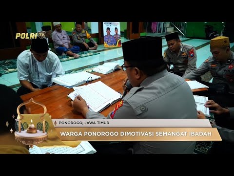 POLRES PONOROGO GELAR TADARUSAN HINGGA KULTUM SUBUH