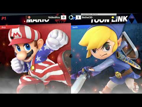 TSL 175 SSBU Losers Finals - SkilledRoy (Mario/Samus) vs Bethel3D (Toonlink)