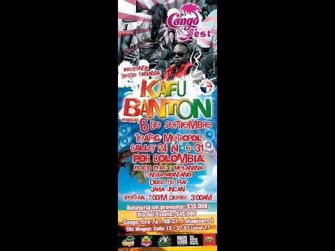 concierto Kafu Banto en Bogotá - Colombia