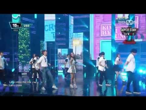 (150903) Kim Hyung Jun (김형준) - Cross the line @ Mnet M!COUNTDOWN