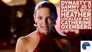Dynasty Fight Scene with Heather Locklear and Catherine Oxenberg video