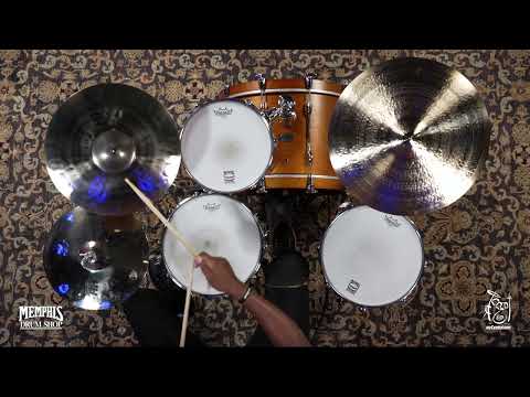 Used Sabian 16" HHX Medium Crash Cymbal - Brilliant - 998g (U11608XMB-1071823F)