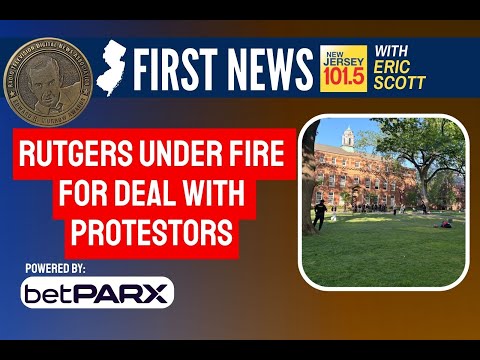 Rutgers under fire for making deal with pro-Palestinian protestors