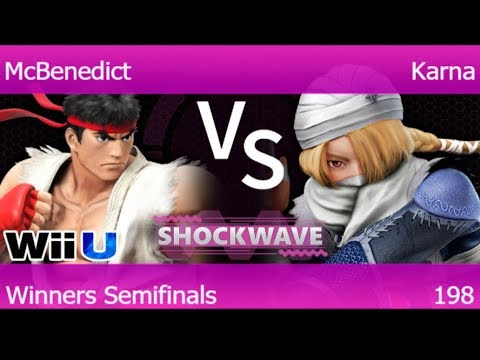 SW 198 - McBenedict (Ryu) vs GGEA | Karna (Sheik) Winners Semifinals - Smash 4