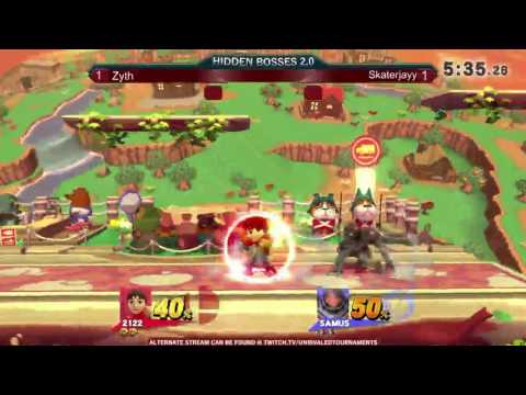 Hidden Bosses 2.0 - Pools – Zyth (Mii Brawler) vs. Skaterjayy (Samus)