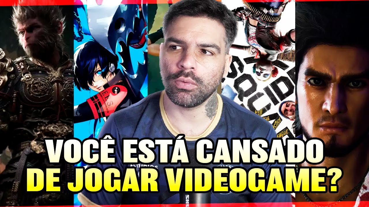 PQ VOCÊ ESTÁ CANSADO VIDEOGAME? 🤷🏻‍♂️