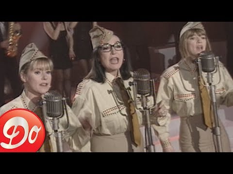 Dorothée, Nana MOUSKOURI, Hélène : Boogie Woogie Bugle Boy (Réveillon rock n'roll show 1993)