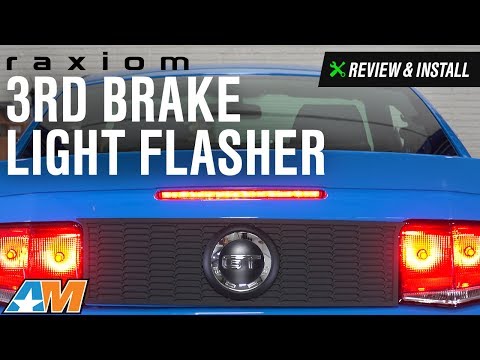 2005-2014 Mustang Raxiom 3rd Brake Light Flasher Review & Install