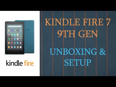 Kindle Fire 7 - Unboxing & Setup ( 9th Gen 2020 )