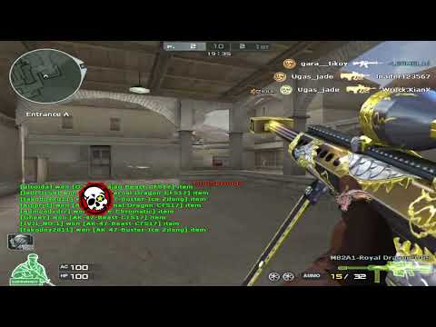 CROSSFIRE PHILIPPINES BARRETT M82A1 ROYAL DRAGON (FLYING DRAGON) ULTIMATE GOLD SMITH GAMEPLAY