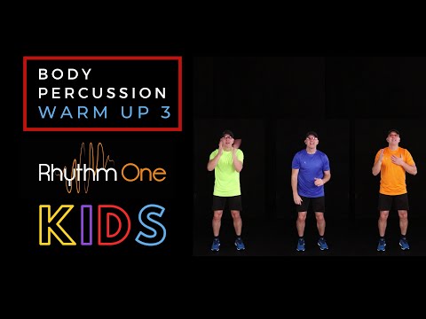 BODY PERCUSSION Warm Up & Canon #3 RhythmOneKIDS