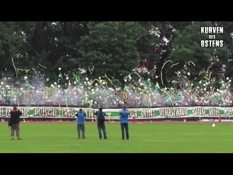 Bornaer SV 91 0:3 BSG Chemie Leipzig 21.06.2014 | Choreo & Support