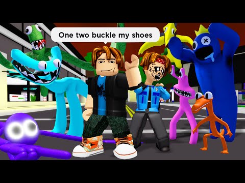 RAINBOW INVASION 🌈 (ROBLOX Brookhaven 🏡RP - FUNNY MOMENTS)