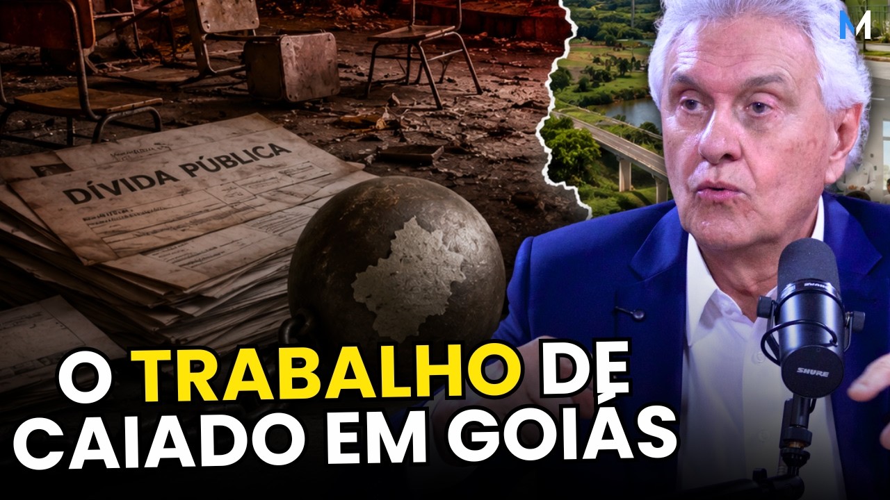 RONALDO CAIADO EXPLICA COMO RECUPEROU AS CONTAS DE GOIÁS