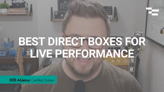 Video thumbnail for Best Direct Boxes for Live Performance by fromstudiotostage