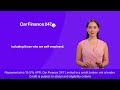 Self employed car finance