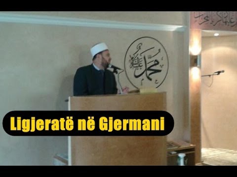 Ligjeratë në Gjermani - Hoxhë Sevdail Jakupi