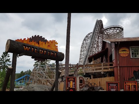 Wildfire at Kolmården Off-ride 2016 Europe's first RMC! Sweden