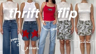 THRIFT FLIP! putting my mediocre sewing skills to the test