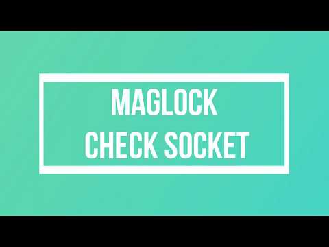 Maglock Check Socket Fabrication Video