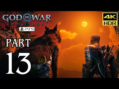 GOD OF WAR RAGNAROK Walkthrough PART 13 (PS5) No Commentary Gameplay @ 4K HDR 60ᶠᵖˢ ✔