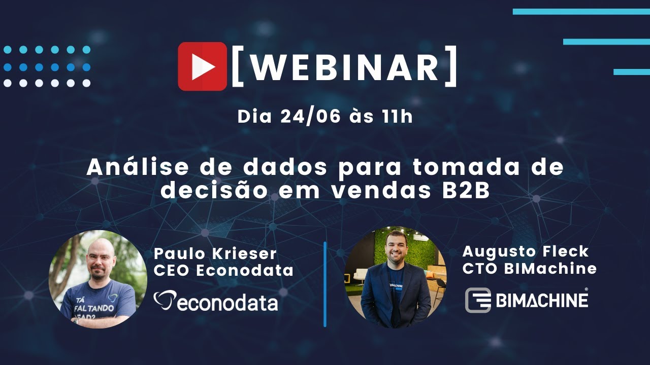 Análise de dados para tomada de decisão em vendas B2B