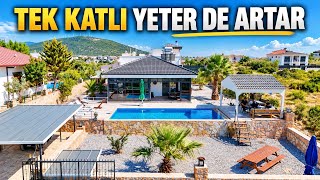 Tek Kat Yeterde Artar 715 m2 Arsa İçinde Villa (D-262)