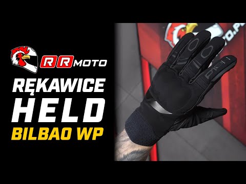 HELD BILBAO WP - rękawice motocyklowe z wodoodporną membraną