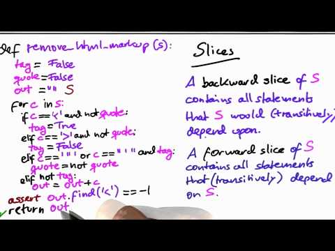 Forward Slice Software Debugging