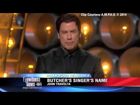 John Travolta sturggles to pronouce name at the Oscars