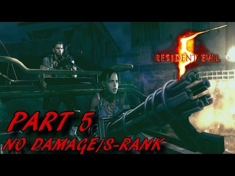 Resident Evil 5 HD Walkthrough S-Rank Part 5 - Savanna