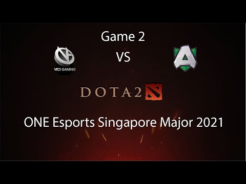 VG v Alliance - Full Game 2 (BO2) ONE Esports Singapore Major - English Commentary