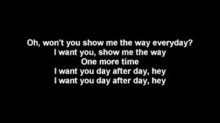 Show me the way - Peter Frampton - lyrics