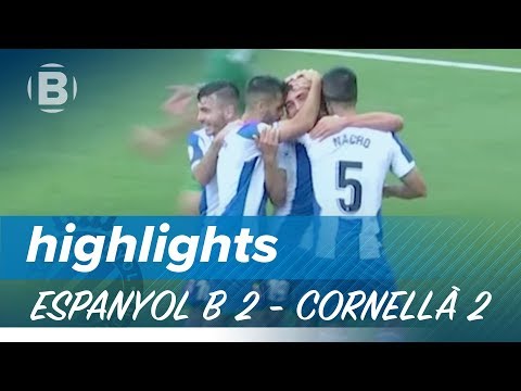 Resum Espanyol B 2 - Cornellà 2 (betevé)