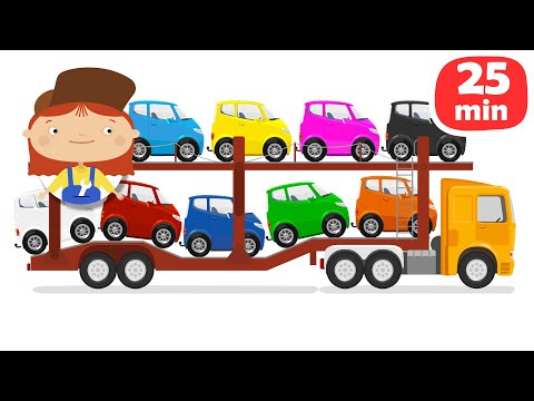 Çizgi film - Doktor Mac Wheelie ile seçkin bölümler - Türkçe dublaj! Çocuklar için araba oyunları