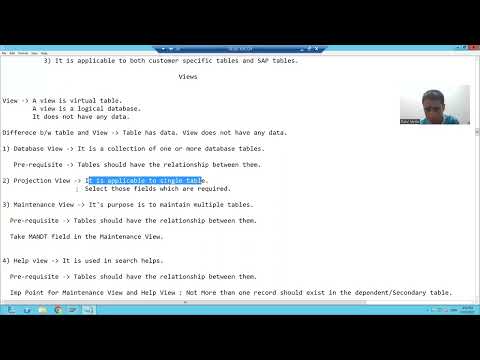 23 - ABAP Dictionary - Views - Introduction