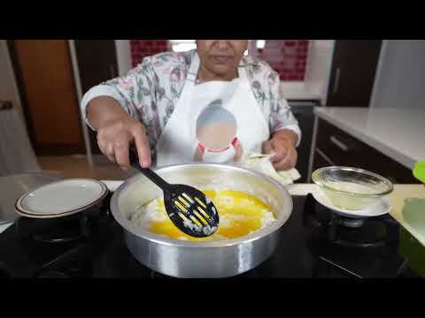 Making sweet rice with ghee - one you can use during fasting
