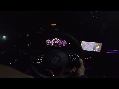Mk8 GTI 034 Stage 1 top speed run (in Mexico)