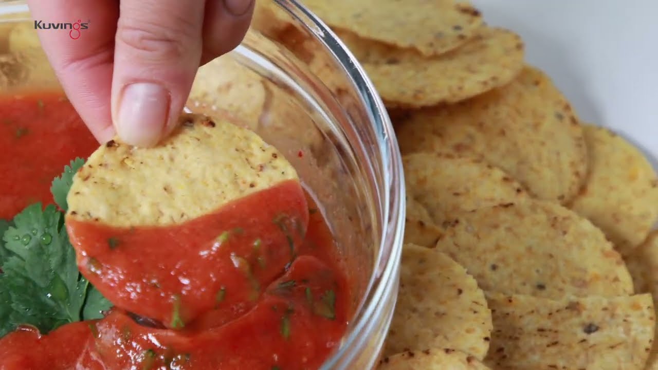 RECIPE "Sốt Salsa" cùng máy xay sinh tố cá nhân chuyên nghiệp hiệu Kuvings KNB-250B