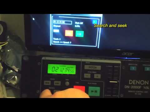 Denon DN-2000F mk II USB interface