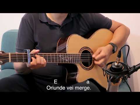 Cântec verset Iosua 1:9 - Am(Capo 3)