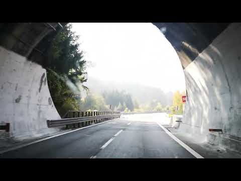 Driving from Villach🇦🇹 to Italy🇮🇹 on highway Alpe Adria A23 E 55 Italian_trips