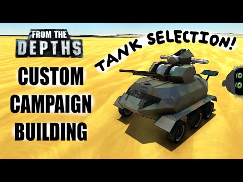 Amphibious Faction Craft Selection! ????From the Depths Custom Campaign Building