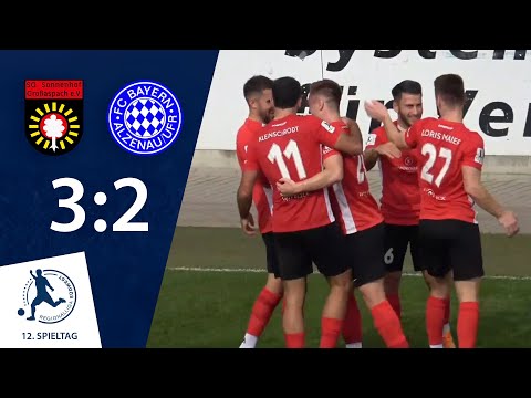 Langer Kampf in Unterzahl | SG Sonnenhof Großaspach - FC Bayern Alzenau | 12. Spieltag RLSW