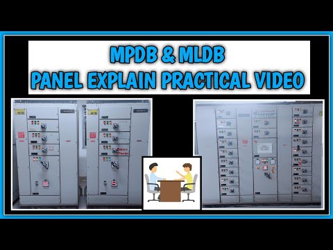 ▶️Electrical MPDB & MLDB Panel Explain | MPDB & MLDB Panel  Working | Practical Video