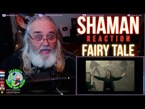 SHAMAN Reaction - FAIRY TALE - First Time Hearing - Requested