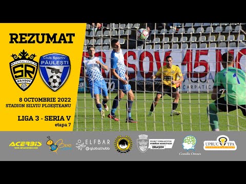 Rezumat | SR Brașov 1-1 CS Păulești | Liga 3, Et. 7