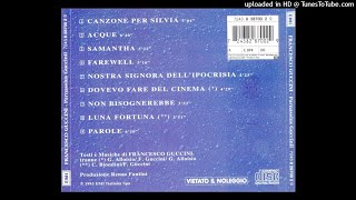 Francesco Guccini  - Non Bisognerebbe